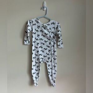 Nordstrom Baby Reindeer Footie (9mos)
